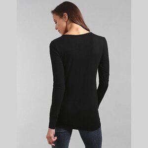 Gap Featherweight Cotton Modal Long Sleeve V-Neck T-Shirt XXL